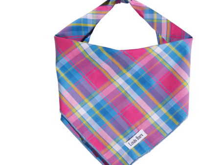 Colorful Plaid Bandana For Discount