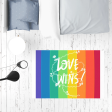 Love Wins Sublimation Rug   Pet Feeding Mat Online Sale