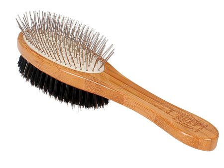 Bass Brushes- Dual Sided Pet Brush Oval Style Fashion