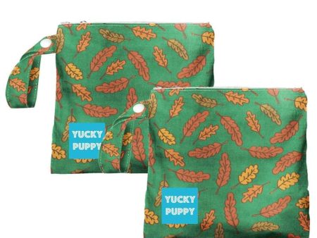 Fall Leaves Dog Poop Bag Holders, Extra Large Size Hot on Sale