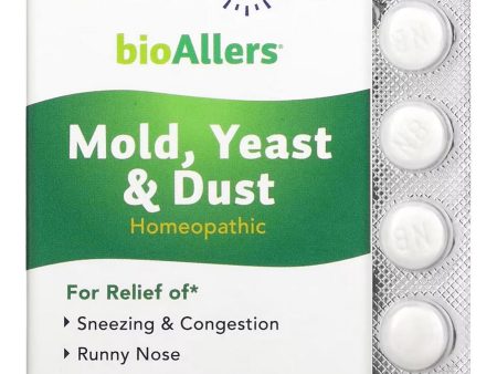 NaturalCare, bioAllers, Mold, Yeast and Dust, 60 Tablets Supply