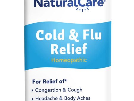 NaturalCare, Cold and Flu Relief, 60 Tablets For Discount