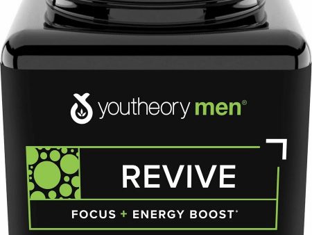 Youtheory, Men s Revive Advanced, 120 Tablets Discount