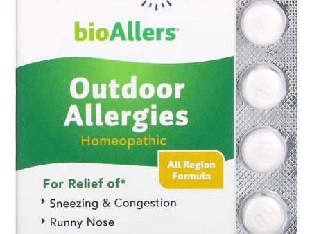 NaturalCare, bioAllers, Outdoor Allergies, 60 Tablets For Cheap