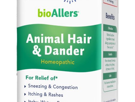 NaturalCare, bioAllers, Animal Hair and Dander, 60 Tablets For Discount