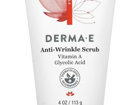 DERMA E, Anti-Wrinkle Scrub, 4 oz Cheap