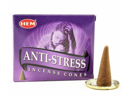 HEM - Anti Stress - 120 Incense Cones Online Sale