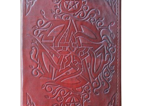 Pagan Pentacle Leather Journal Discount