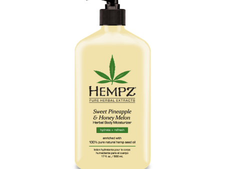 Hempz Sweet Pineapple & Honey Melon Herbal Body Moisturizer - 500ml Sale