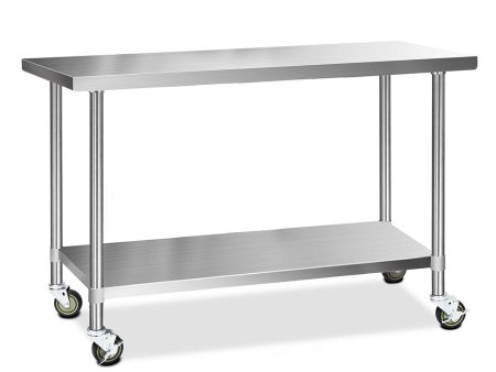 Commercial Hydroponic   Nursery Stainless Steel Work Bench - 1524MM x 610MM Online Sale