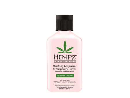 Hempz Blushing Grapefruit and Raspberry Creme Herbal Body Moisturizer - 66ml Online Hot Sale