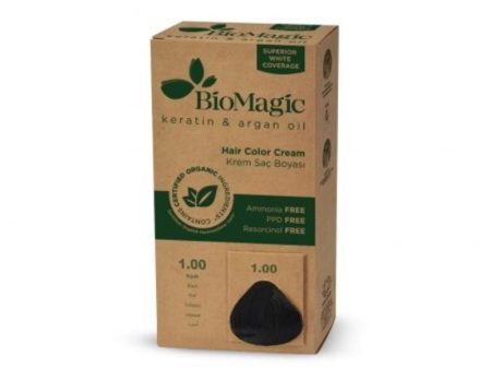 BioMagic Hair Colour Cream - Black For Cheap