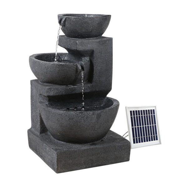 Garden Fountain with LED Light Feature Hot on Sale