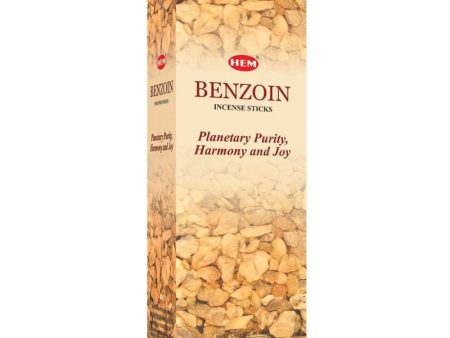 HEM Benzoin Incense Sticks - 120 Sticks Online Sale