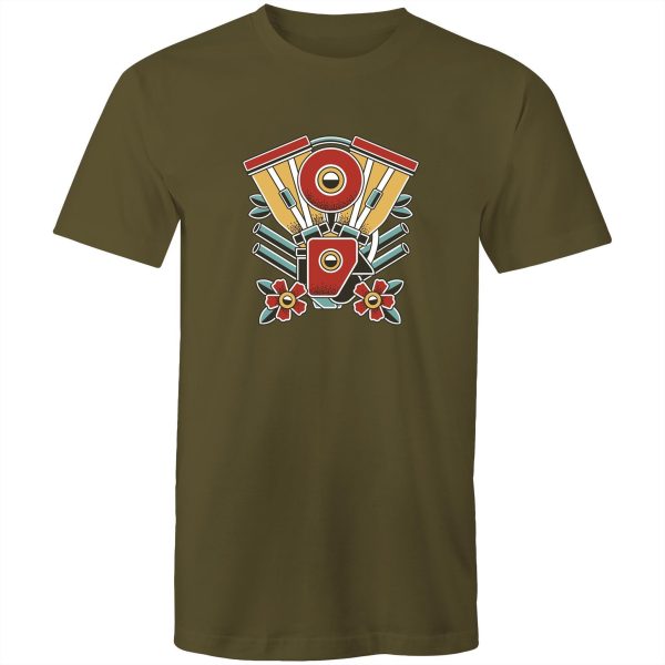 Men s Motorbike Tattoo T-shirt Supply