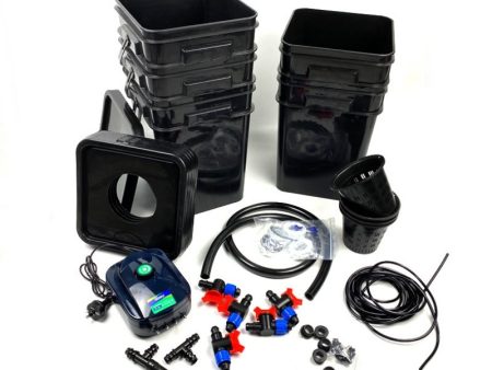 Growlush Deep Water Culture System - Three Pot on Sale