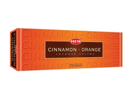 HEM Cinnamon Orange Incense Sticks - 120 Sticks Online