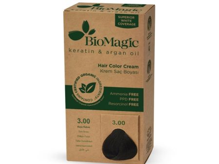 BioMagic Hair Colour Cream - Dark Brown Online