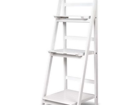 3 Tier Wooden Ladder Display Shelf Cheap