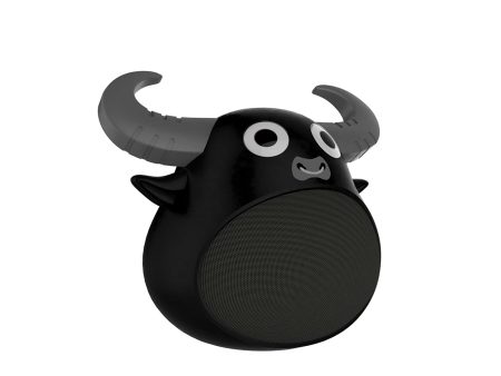 Fitsmart Bluetooth Animal Face Speaker Portable Wireless Stereo Sound - Black Discount