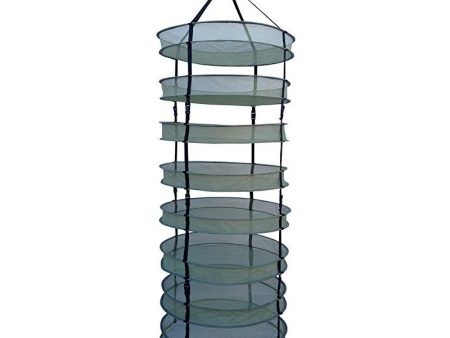 LC 8 Tier Open Herb   Botanical Dry Rack - 24  Supply