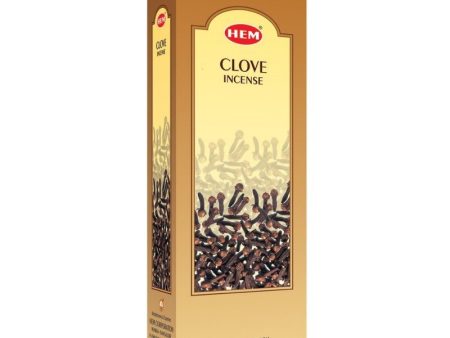 HEM Clove Incense Sticks - 120 Sticks For Cheap