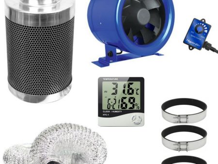 Hyper-Fan + Phresh Carbon Filter Ventilation Kit - 10 Inch Online