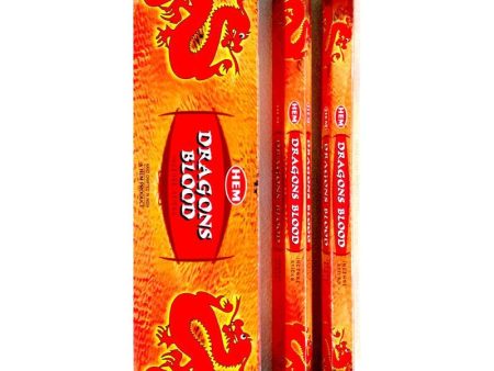 Dragon s Blood Garden Incense Sticks - HEM - Box Of 6 Supply