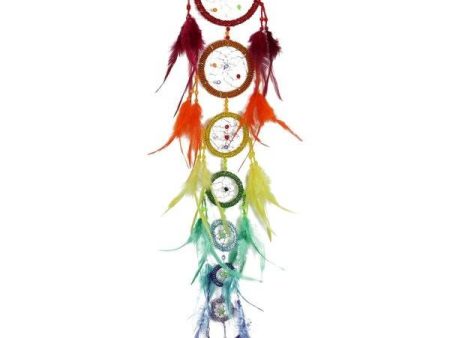 7 Hooped Chakra Dream Catcher Online now