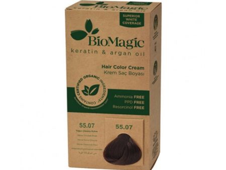 BioMagic Hair Colour Cream - Intense Chocolate Brown Hot on Sale