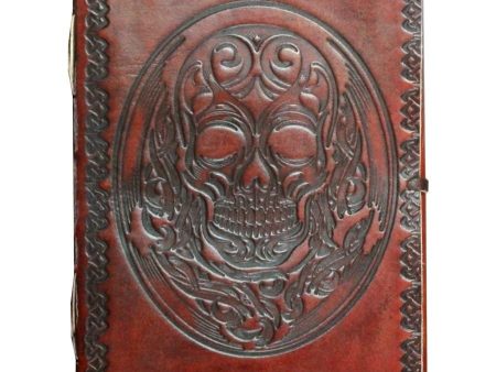 Skull Leather Journal Sale