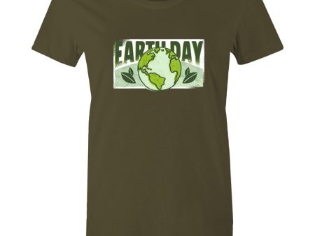 Women s Earth Day T-shirt Cheap