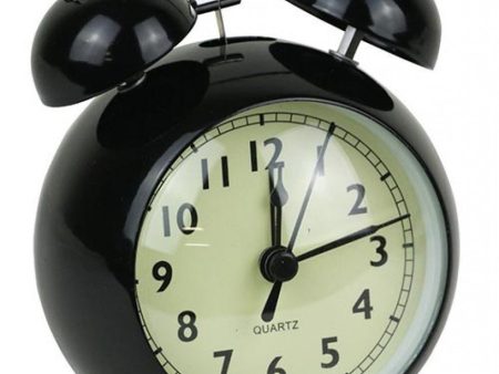 Black Retro Alarm Clock Online