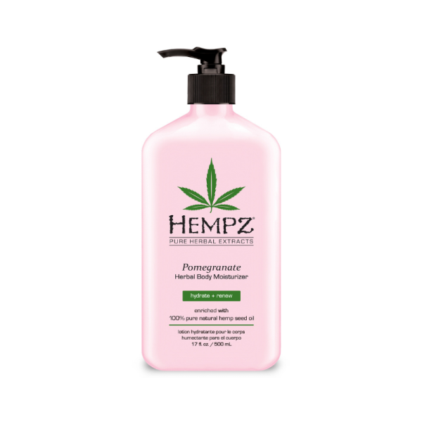 Hempz Pomegranate Herbal Body Moisturizer - 500ml Online Hot Sale