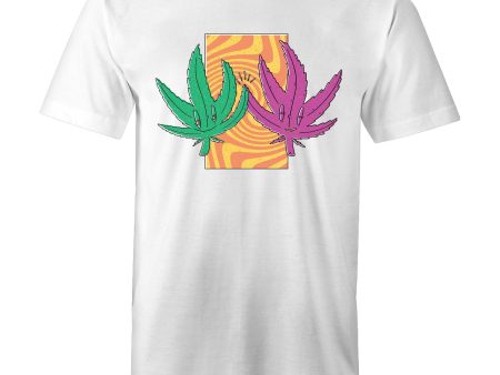 Men s Cannabis High Five Funny T-shirt Cheap