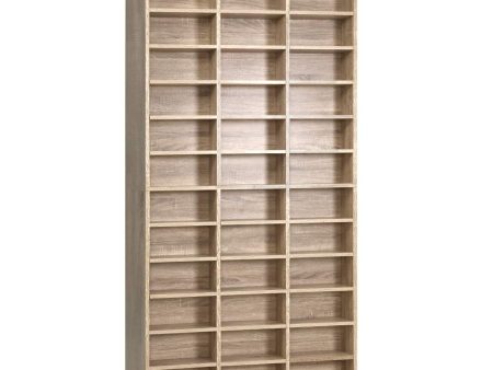 528 DVD   1116 CD Oak Storage Media Rack Shelf Online Sale