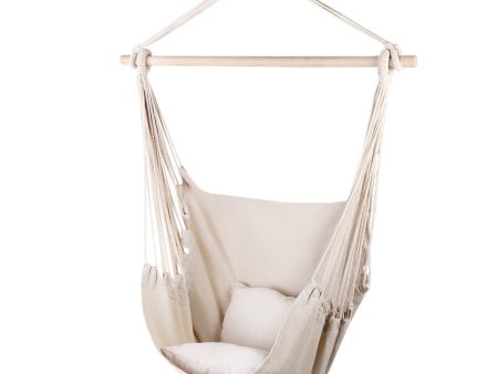 Cream Garden Hammock Swinging Chair For Discount