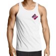 Men s Space Marbles Pocket Printed Singlet Discount