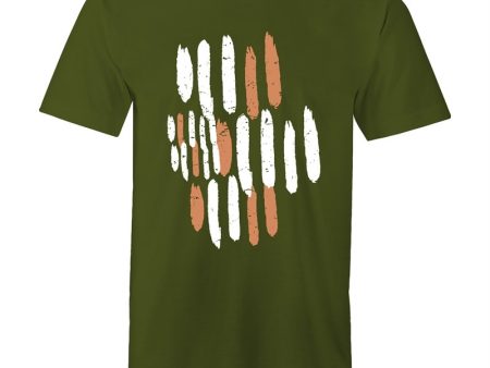 Men s Abstract Lines T-shirt Hot on Sale