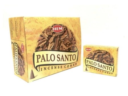 HEM - Palo Santo - 120 Incense Cones on Sale