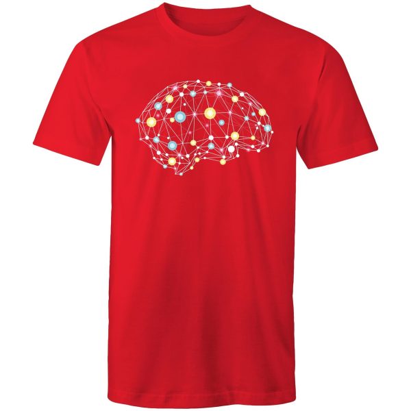 Men s Brain Connections Art T-shirt Online Sale