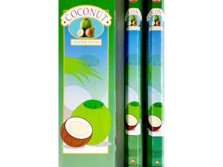 Coconut Garden Incense Sticks - HEM - Box Of 6 Discount