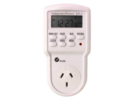 16A Digital Timer With Rechargeable Battery on Sale