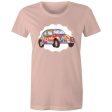 Women s Hippie Car T-shirt on Sale