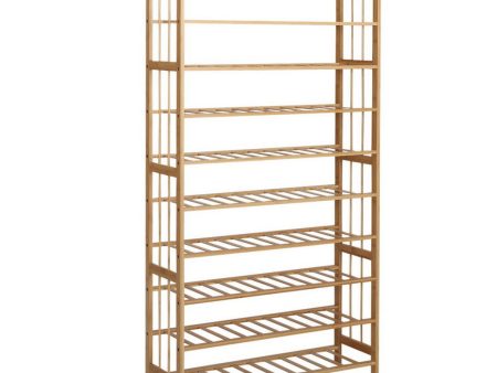 10-Tier Bamboo Storage Shelf Fashion