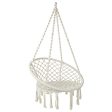 Hippie Styled Cream Hammock Swing Chair Online now