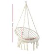 Hippie Styled Cream Hammock Swing Chair Online now