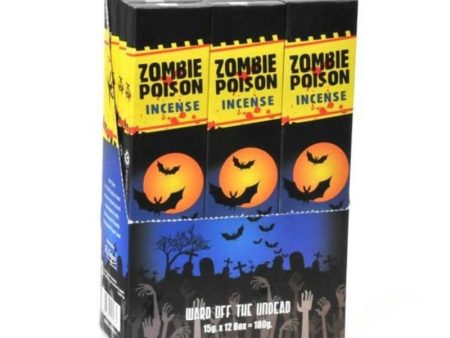 Zombie Poison Incense Sticks - 180 Grams Discount