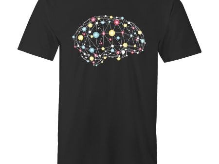 Men s Brain Connections Art T-shirt Online Sale