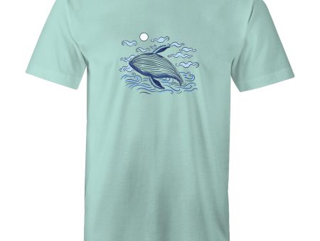 Men s Whale Ocean T-shirt For Sale